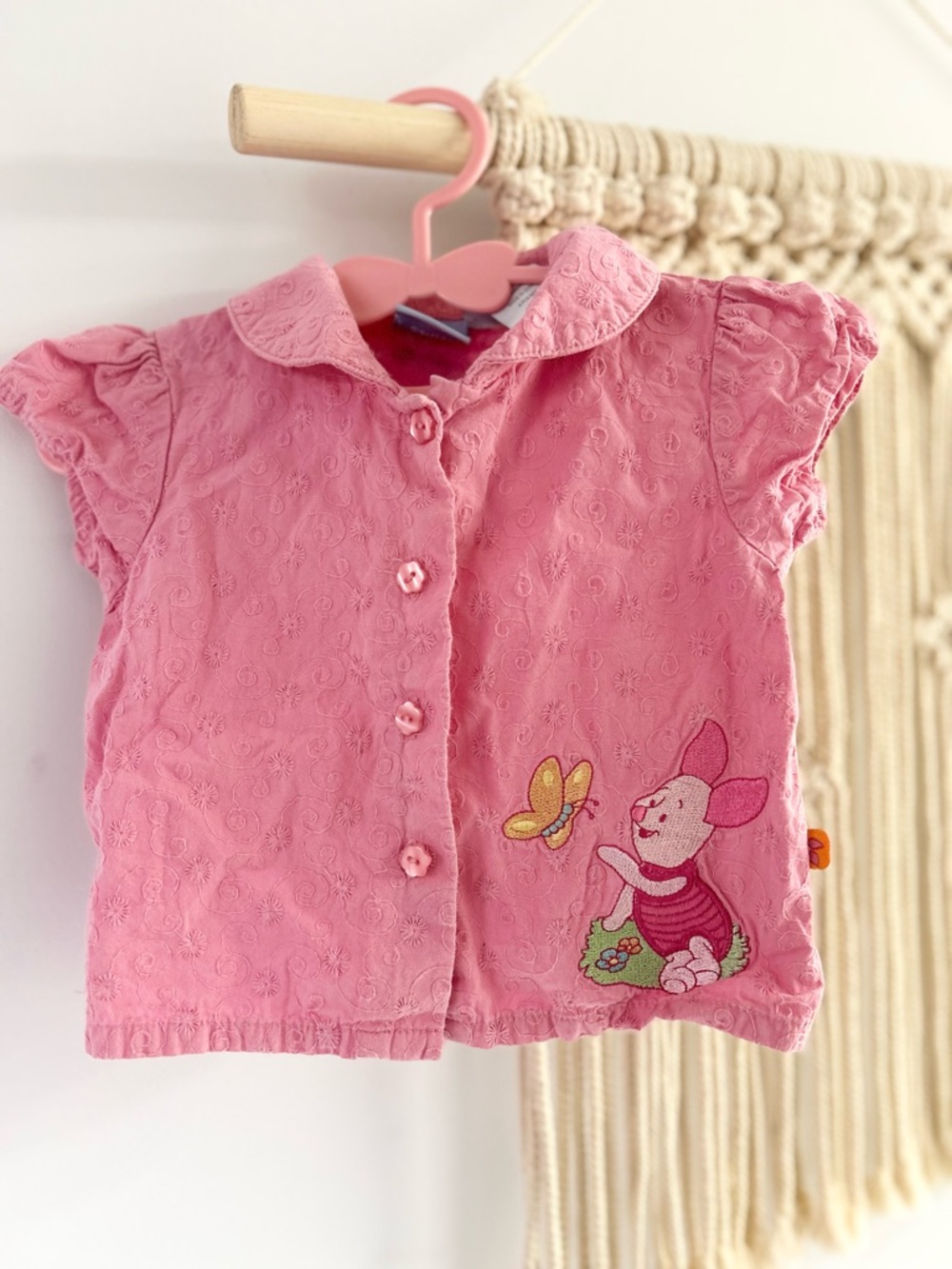 Disney piglet baby blouse